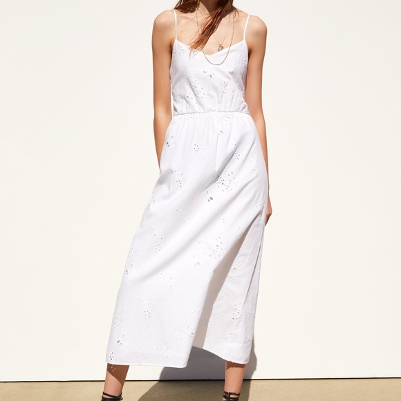 Zara Dresses & Skirts - NWT ZARA OPENWORK EMBROIDERY DRESS